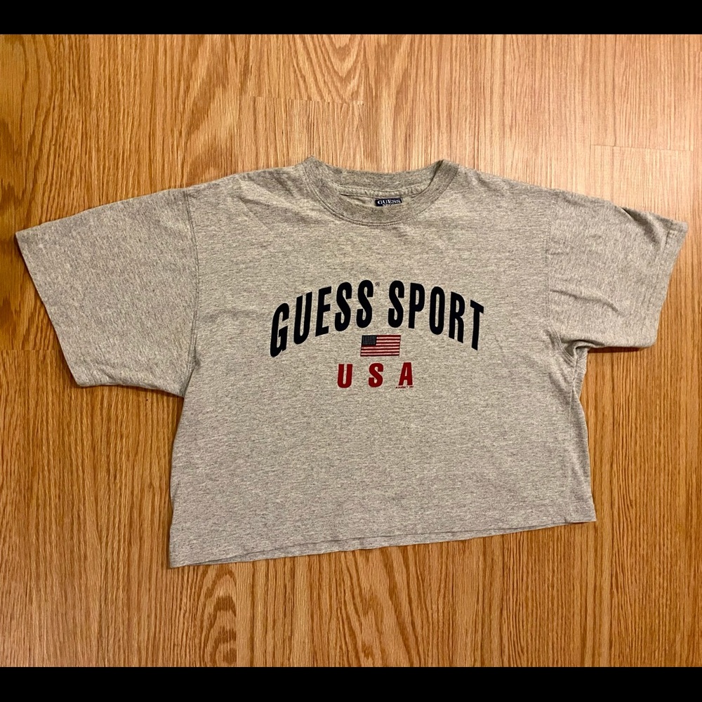 1997 Guess Sport USA Crop top